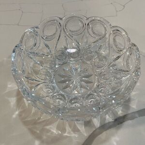 Vintage MCM Crystal Bowl Nachtmann Bleikristall  24% Lead Crystal West Germany